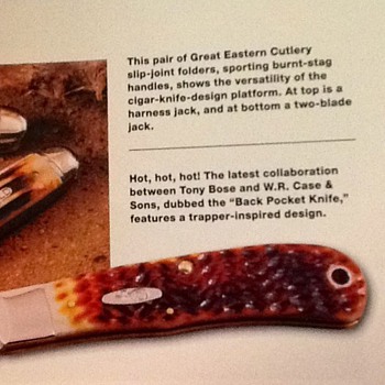 Tony Bose Back pocket knife