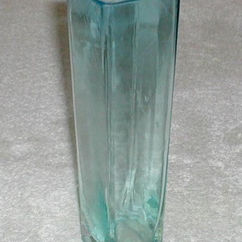 Blue Glass Vase - Art Glass