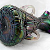 ANTIQUE Handblown Bohemian Art Glass Vase ca 1900 Pallmé-König 