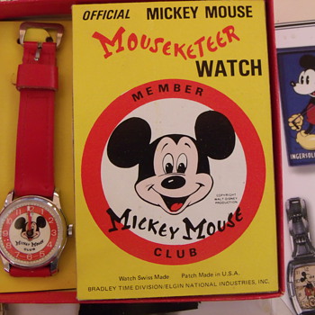 Official Mouseketeer Wrist Watch...CW's Show & Tell 100,000th posting - Advertising