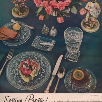 1950 Imperial Glass Advertisement - Advertising