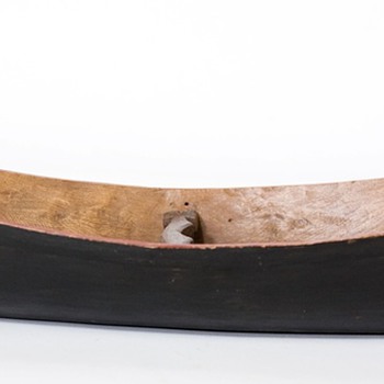 a selection of West coast Native American dugout canoe models