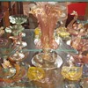 Venetian Art Glass Dolphin centerpiece Vase