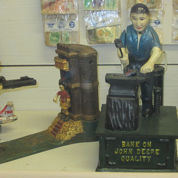 Cast Money Boxes - Coin Operated
