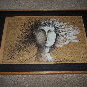 Artwork by Maxine K. Stussy, 1957 - Paper