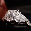 2012 Macy's 1.5 ct diamond ring, she  says "I do"