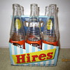 Late 1940's Early 1950's Hires Root Beer Bottle 6-Pack