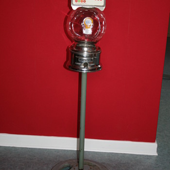 Ford gumball machine stand
