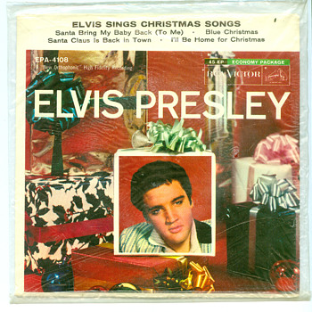 Elvis sings Christmas songs STILL SEALED