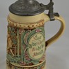 Small Unknown Stein Germany with Metal Lid
