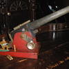 Baldwin Manufacturing Co. Cannon. 1930s wood and pressed steel.