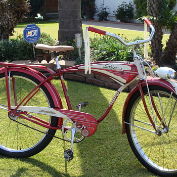 Kevin's 1954 Unrestored Schwinn Streamliner - Sporting Goods
