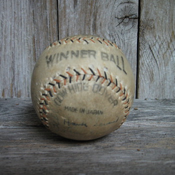 1935 Team Autographed San Antonio Missions Baseball