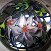 Large Richard Olma Glass Paperweight