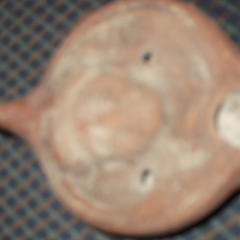 roman oil lamp
