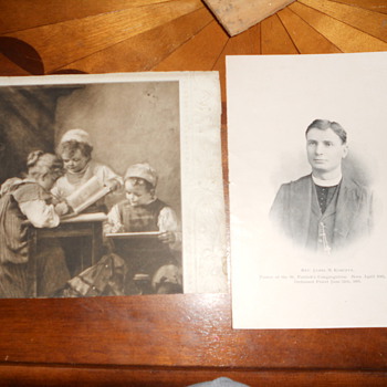 Picture and frame Rev James M. Korczyk - Photographs