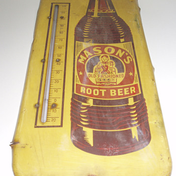 Mason's Old fashioned Root Beer Thermometer