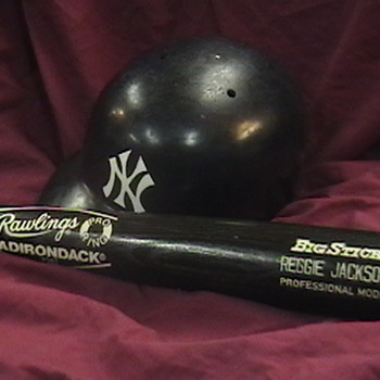 Reggie Jackson Game Used Bat