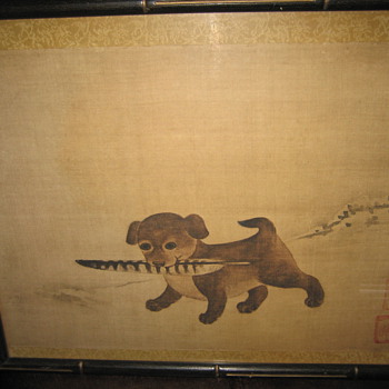 Puppy Watercolor??? - Folk Art
