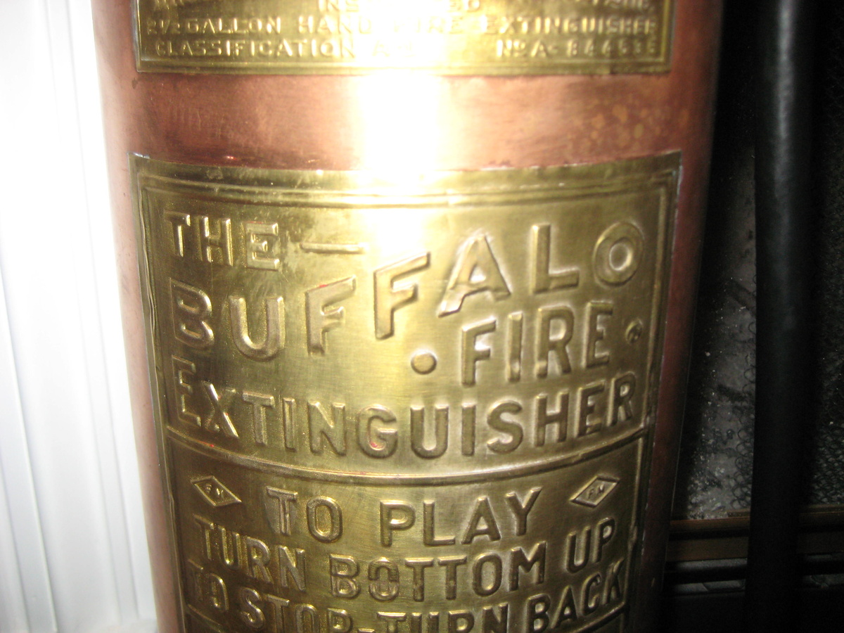 1930's Buffalo Fire Extinguisher Collectors Weekly