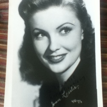 Joan Leslie Autograph - Movies