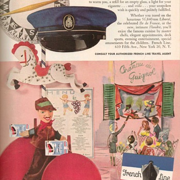 1953 - French Line Advertisement