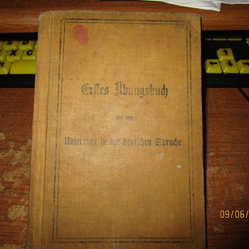 Antique German language book - Books