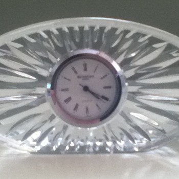Waterford Crystal Clock - Glassware