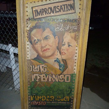 1937 Thunder in the Sun Poster Display - Movies