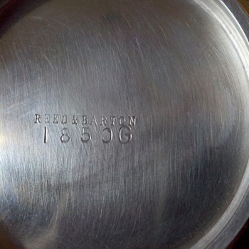 Hallmarked Reed & Barton 1850G Bowl with enamel interior