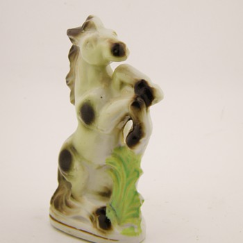 Vintage Deco Japan Rearing Horse Porcelain  - Asian