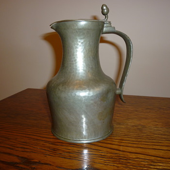 Harrods of London pewter drinking flaggon - Breweriana