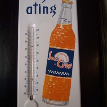 Suncrest Soda Thermometer - Advertising