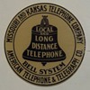 Missouri and Kansas Telephone Company Sticker