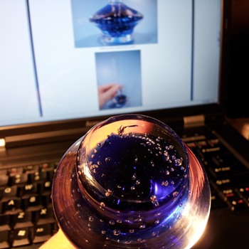 "PONTIL MARK" - Glassware