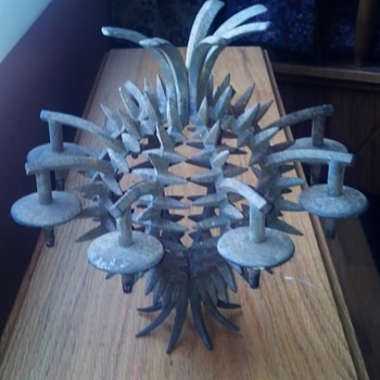 Cast Iron Pineapple Candle holder
