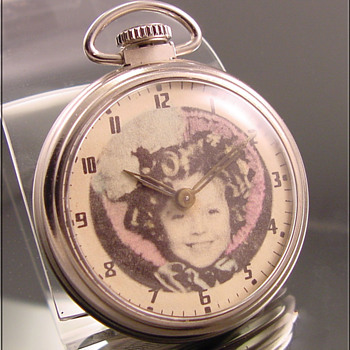 Shirley Temple Pocket Watch by Westclox c.1958 - Pocket Watches