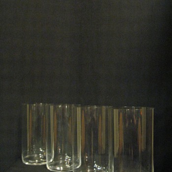 RIEDEL  "O" TALL WATER GLASSES - Art Glass