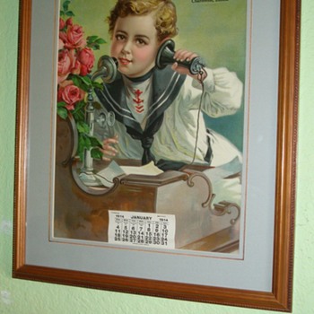 U.O. Colson Co. 1914 Calendar - Posters and Prints