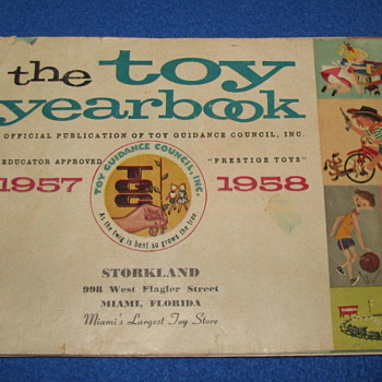 1957 Toy Book (Storkland Miami, Fl)
