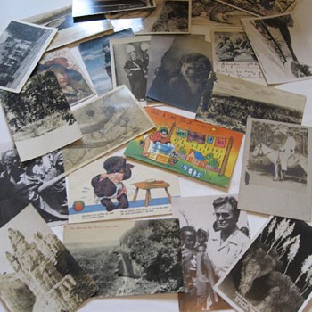 Mixed Lot of Americana Post Cards - Postcards