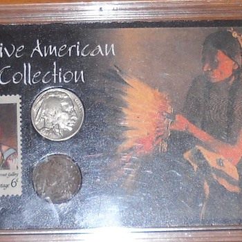 Native American Coin and Stamp Collection