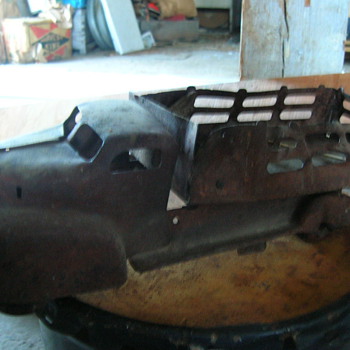 Old metal toy truck - Model Cars