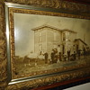 A True Antique...Oak Framed Family Photograph...1800's