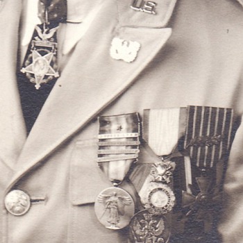WWI Medal of Honor Recipient Photograph c. 1930s - Military and Wartime