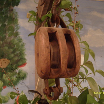 Double Block Hay Pulley - Tools and Hardware