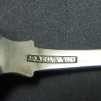 Coin Silver Spoon by J.J. Low & Co.