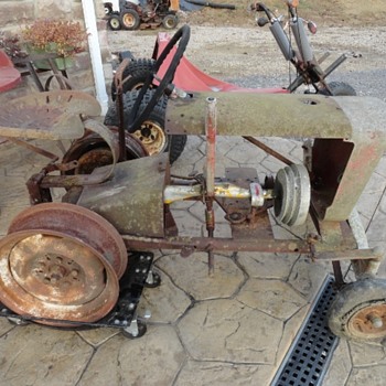 Very Old Copar Panzer Garden Tractor - Tractors