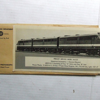 Missouri Pacific Railroad Public Relations Locomotive Photographs