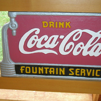 Coca-Cola Park Bench, Fan, etc